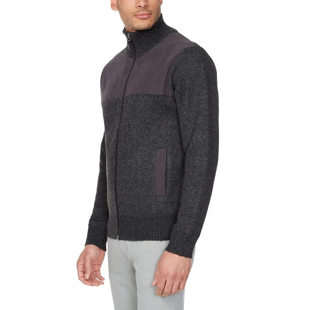 IZOD Men's Full Zip Lined Sweater New with Tags