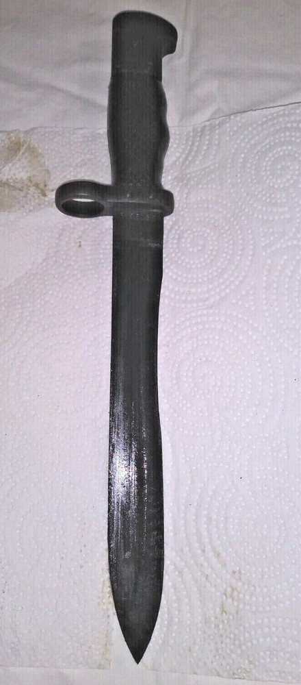 Bayonet, Spanish Bolo Includes Scabbard and Belt Frog