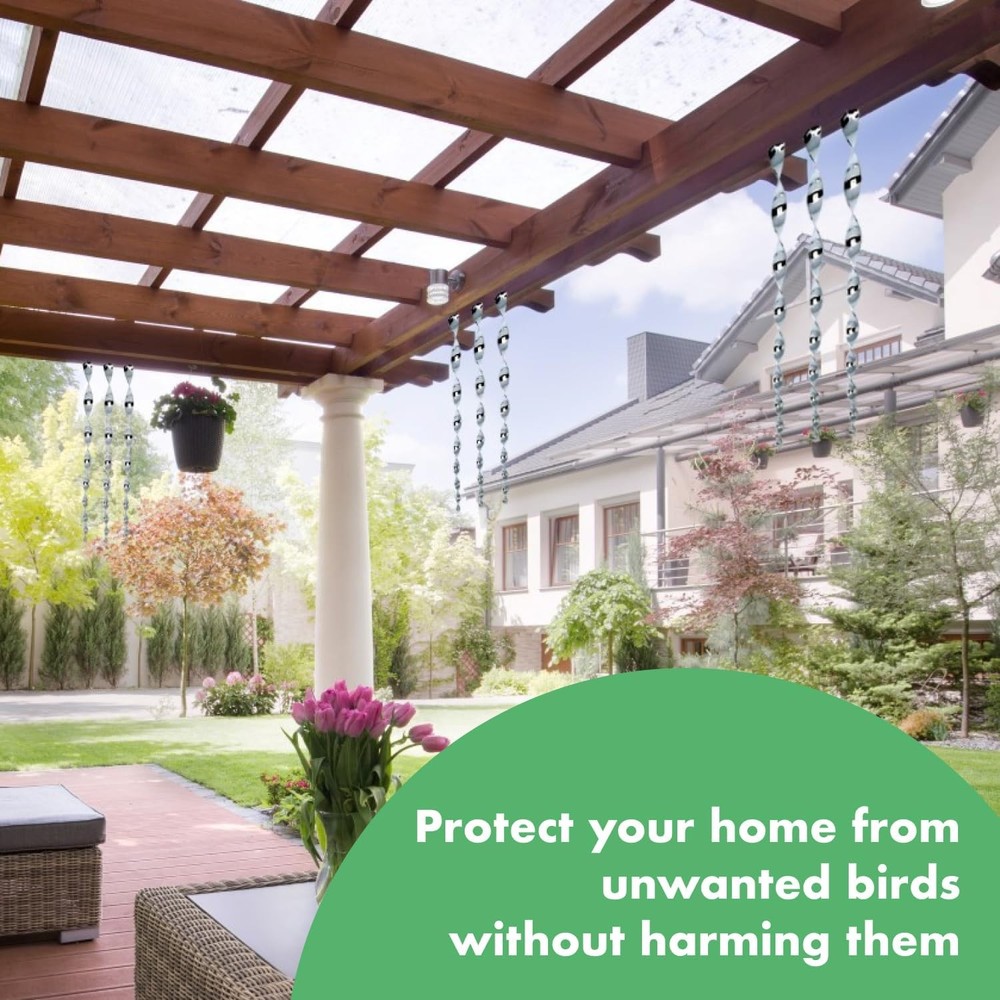 Bird BLINDER Deterrent - Reflective Repellent Outdoor Devices -...