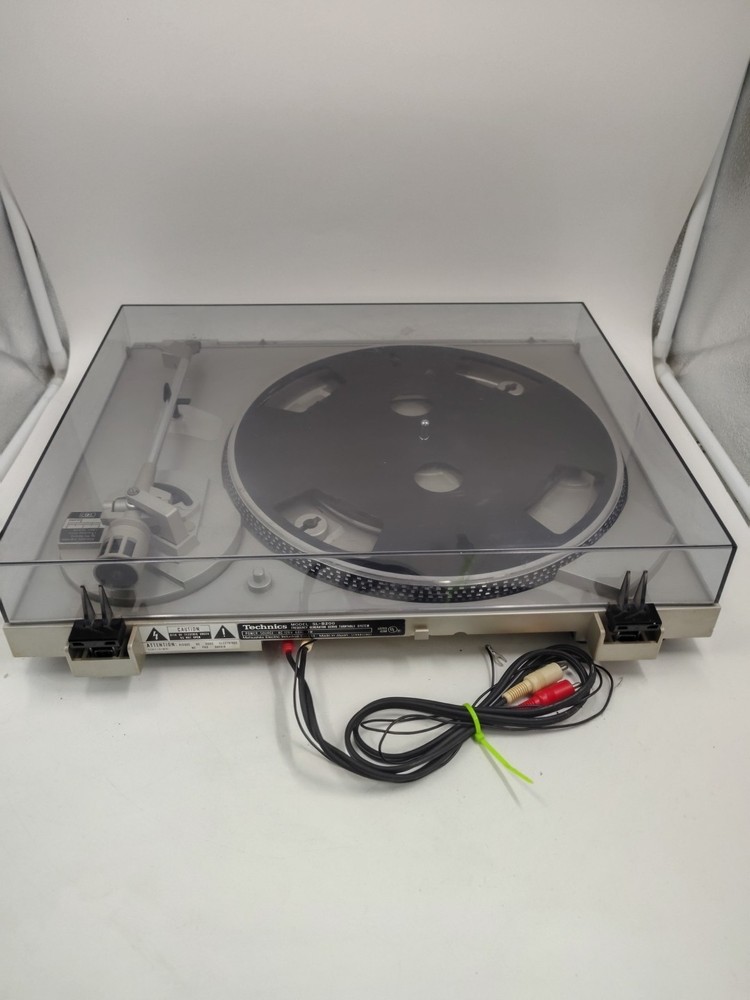 Technics SL-B200 Frequency Generator Servo Automatic Turntable Works (Read!)