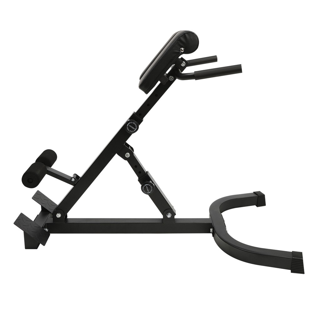 8-Level Roman Chair Back Hyper Extension Exercise Bench Back Training Workout US