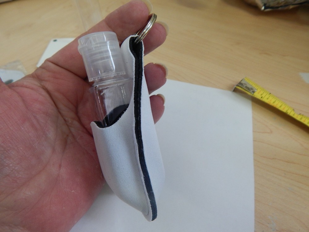 Sublimation Blank, Sublimation Keychain, Empty Bottle Keychain, Keychain Blank