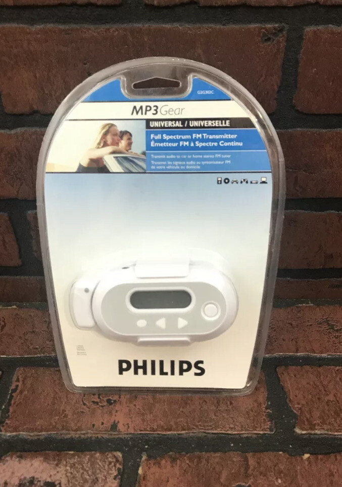 Philips MP3 Gear Full Spectrum FM Transmitter G2G302C