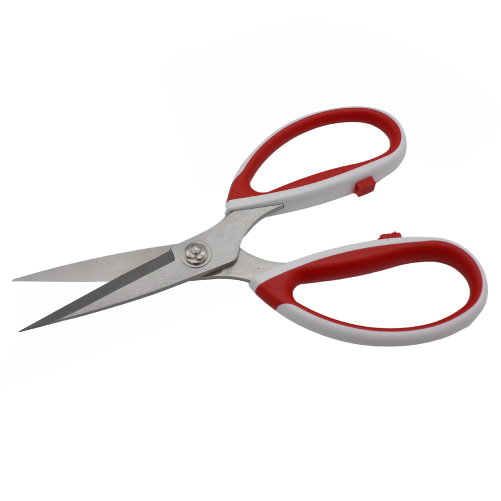 PIN Strong Shear 8" Multi-Purpose Workshop Kitchen Leather Cutting Scissors