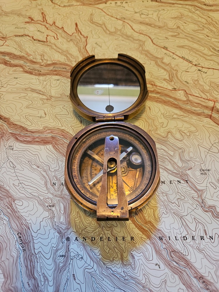 Stanley London Brass Compass