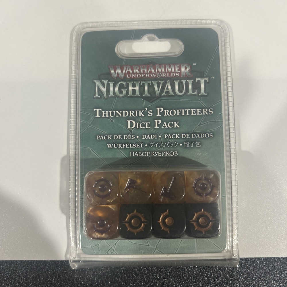 Thundrik’s Profiteers Dice Pack Nightvault Warhammer Underworlds Games Workshop