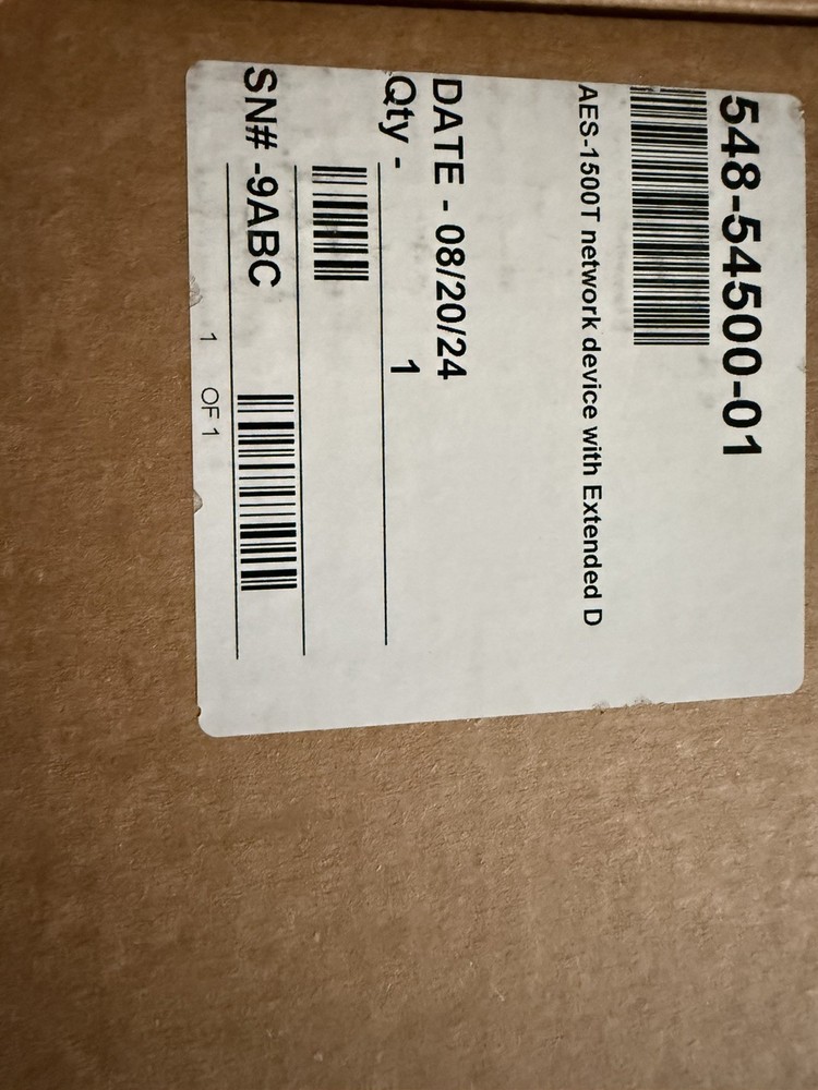 HONEYWELL Vindicator Technologies 548-54500 -01