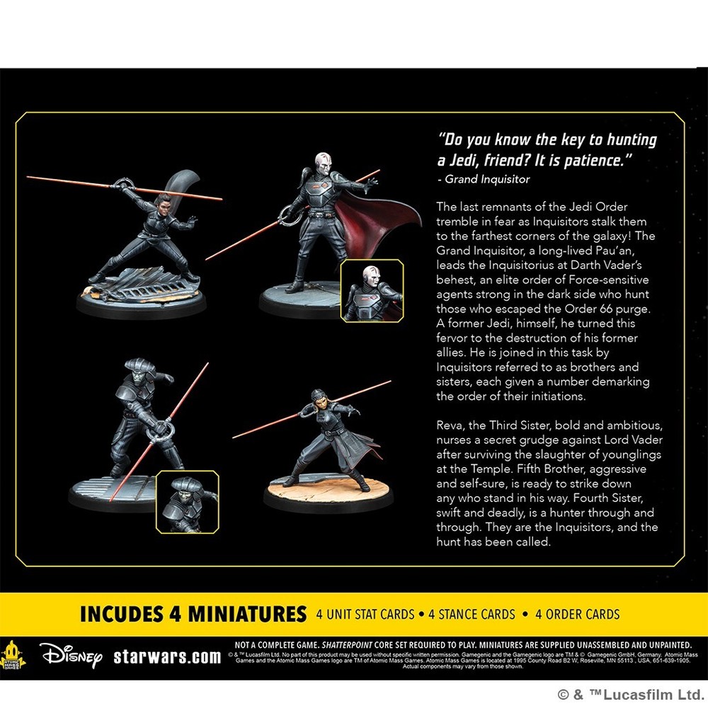 Jedi Hunters Squad Pack Star Wars: Shatterpoint AMG