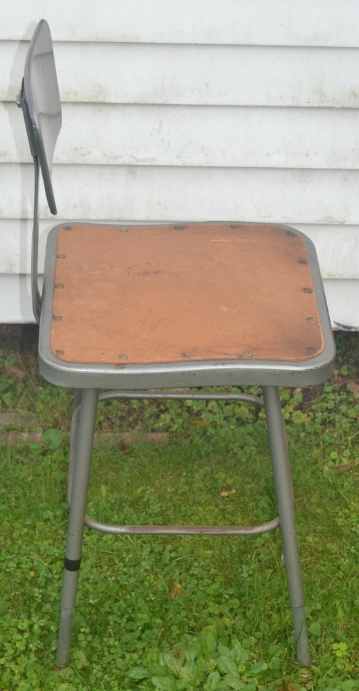 Vintage Industrial Arts/Shop Stool