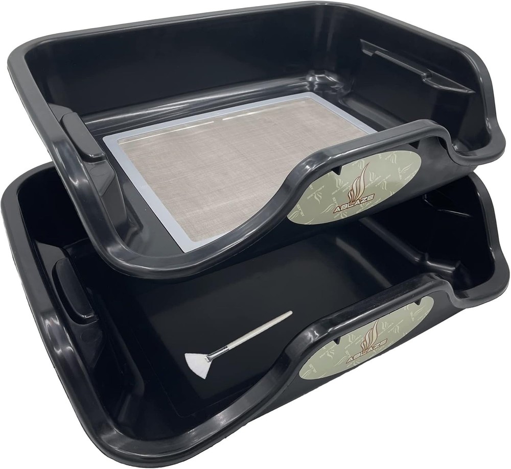 Ablaze Tray with Replaceable 150 Micron Screen Recycled Polypropylene Easy-Clean