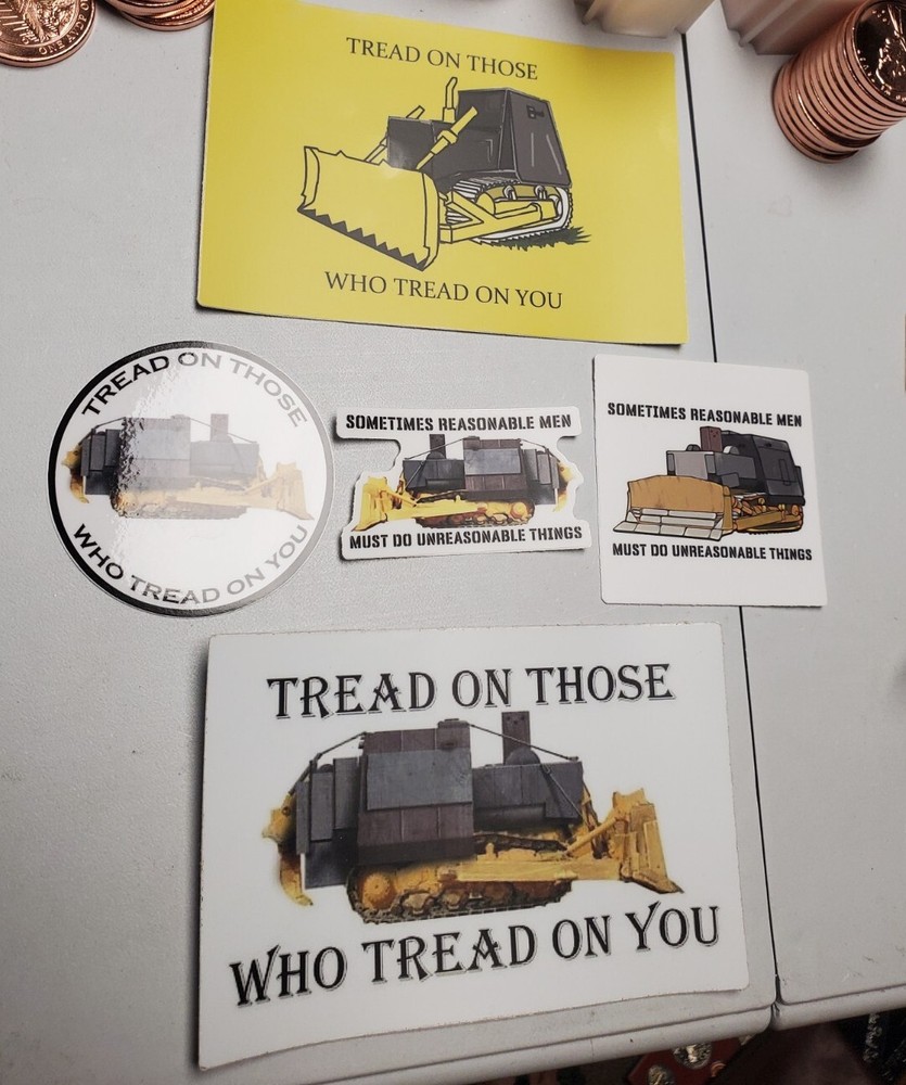 KILL DOZER KILLDOZER Stickers VARIETY PACK (5)