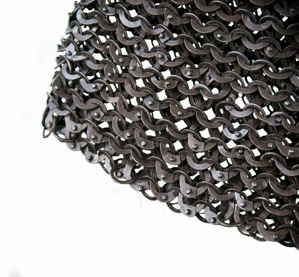 Flat Riveted with Flat Washer Chain Mail Shirt Large size Chainmail X-mas Gift