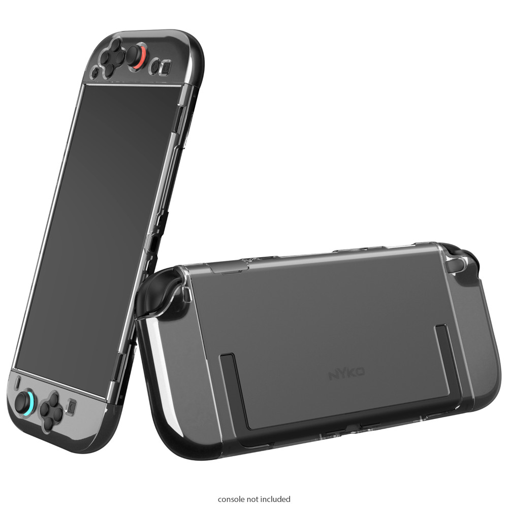 Nyko Thin Case for Switch 2 - Clear Dockable Console Protector