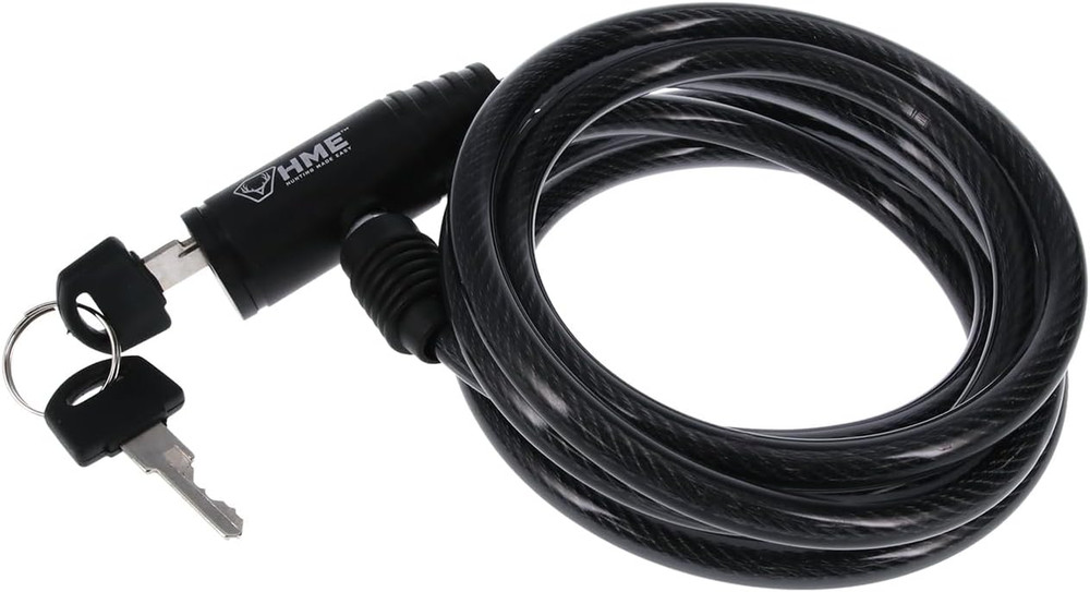6ft Tree Stand Cable Lock with 2 Keys