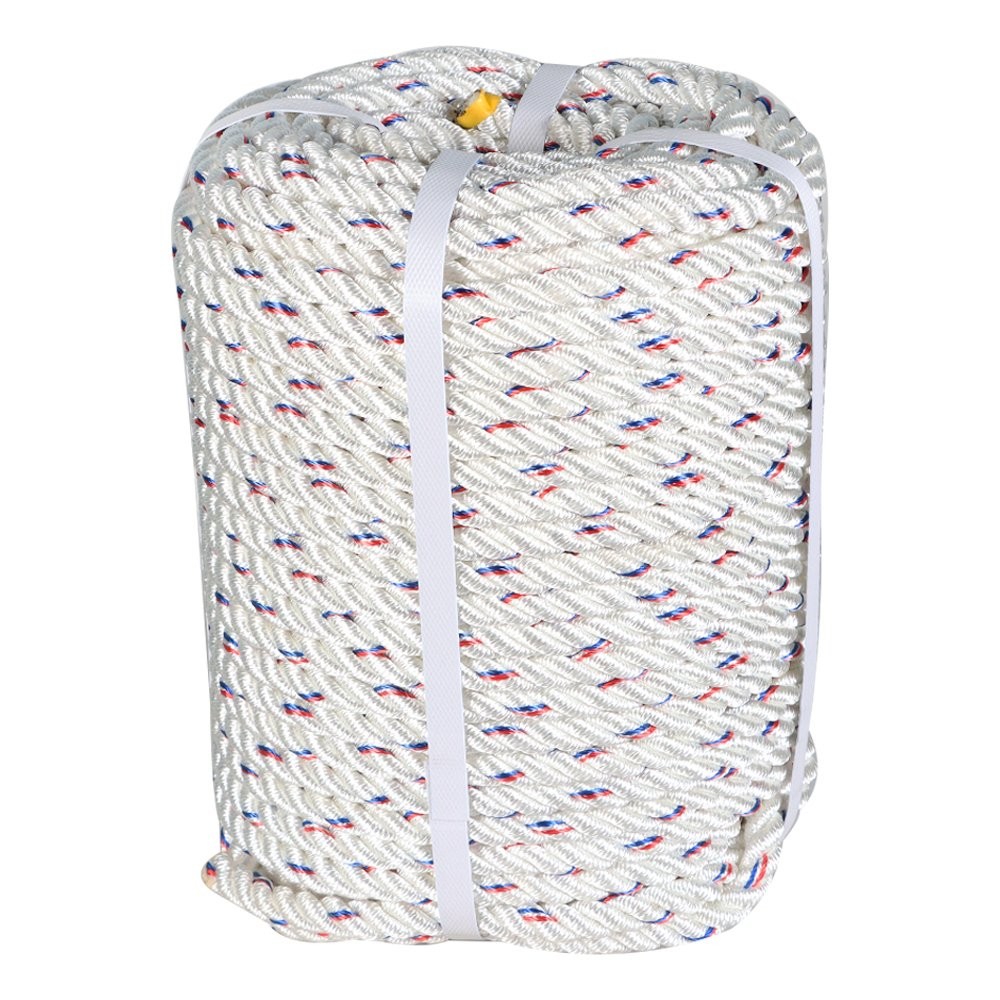 Double Braid Polyester Arborist Bull Rope Pulling Rigging Line 7200Lbs 5/8"×150'