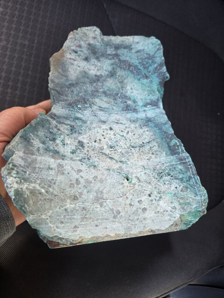 Chrysocolla rough from Mexico.  HUGE!