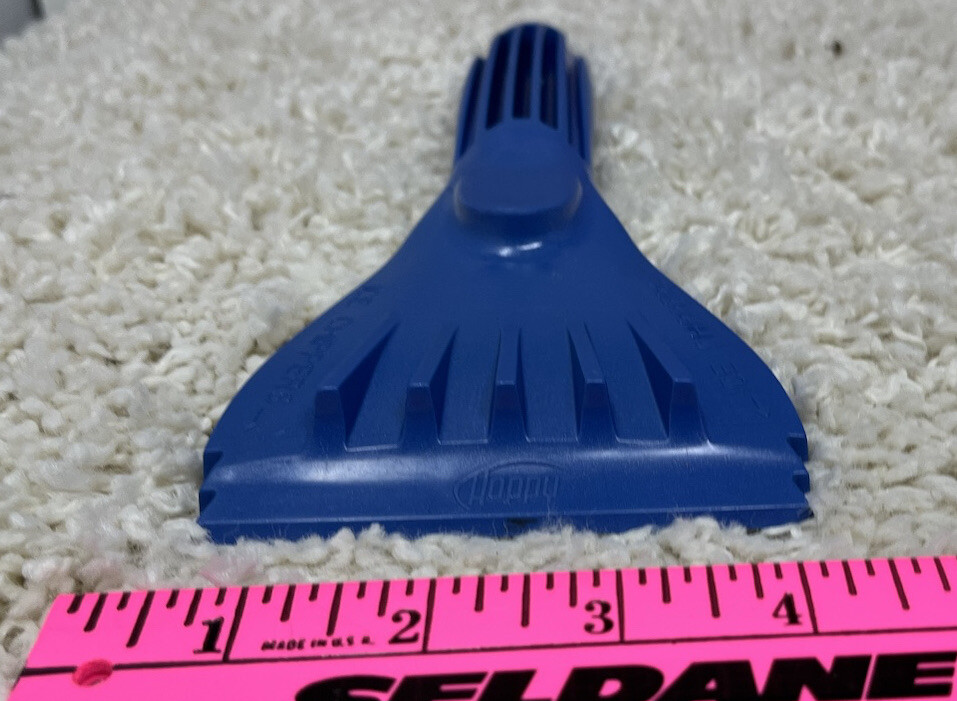Blue Plastic Ice Scraper
