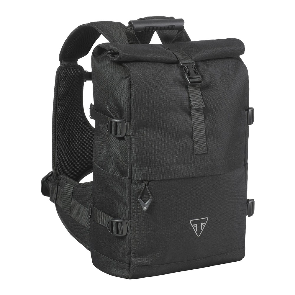 Triumph MLUA24002 - 25L Modern Classic Roll-Top Motorcycle Backpack Bag