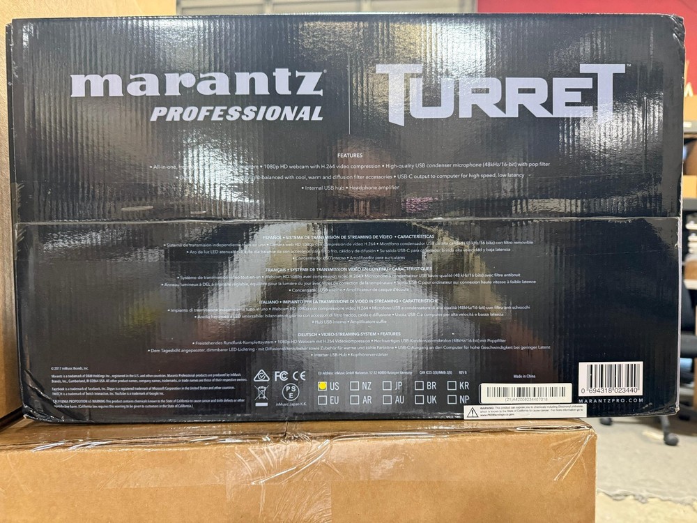 Marantz Professional Turret Broadcaster Video-Streaming System