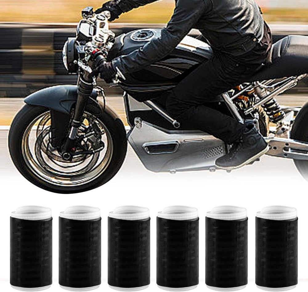 6PC Motorcycle Shifter Shoe Protector Rubber Gear Shift Boot Toe Cover Quick