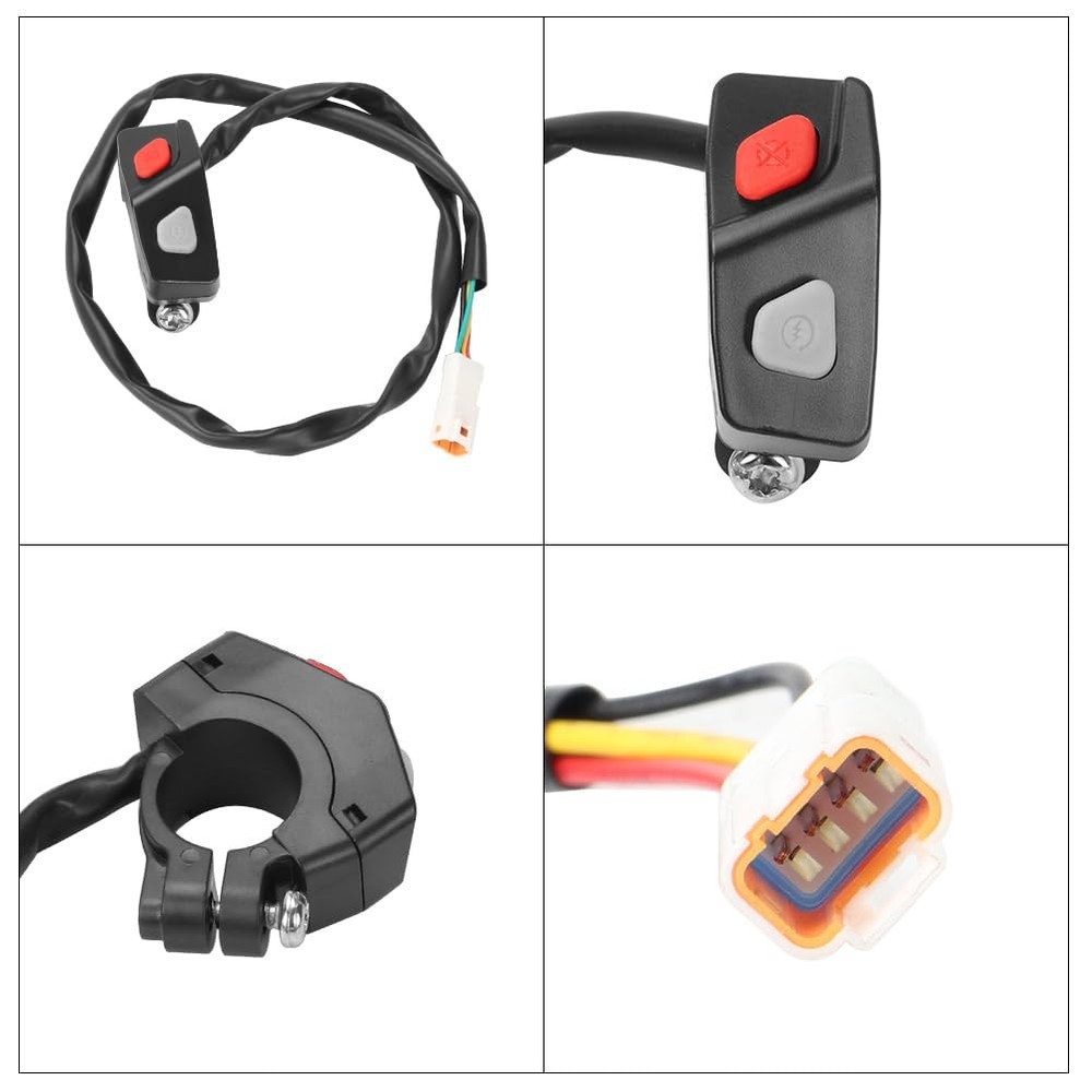 2 Buttom Start Switch Engine Stop Button Kill Switch for KTM EXC EXC 2 Function