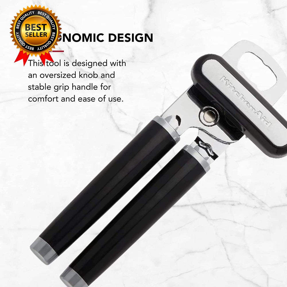 Classic Multifunction Can Opener and Bottle Opener Easy to Use Razor Sharp