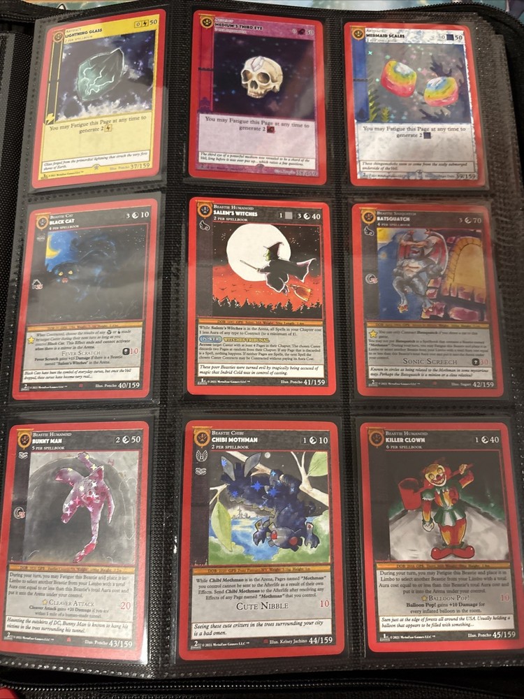 MetaZoo CCG First And Second Edition Mixed Incomplete Set