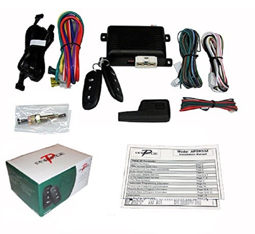 Prestige APSRS3Z 1-Way Remote Start & Keyless Entry System w/Transmitter Kit