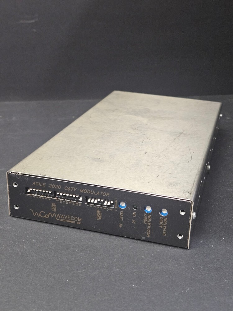 Wacom Agile 2020 CATV Modulator A2020 VN Signal Processor