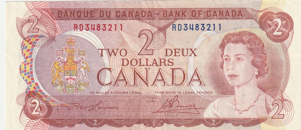 Canada 1974 $2.00 RD