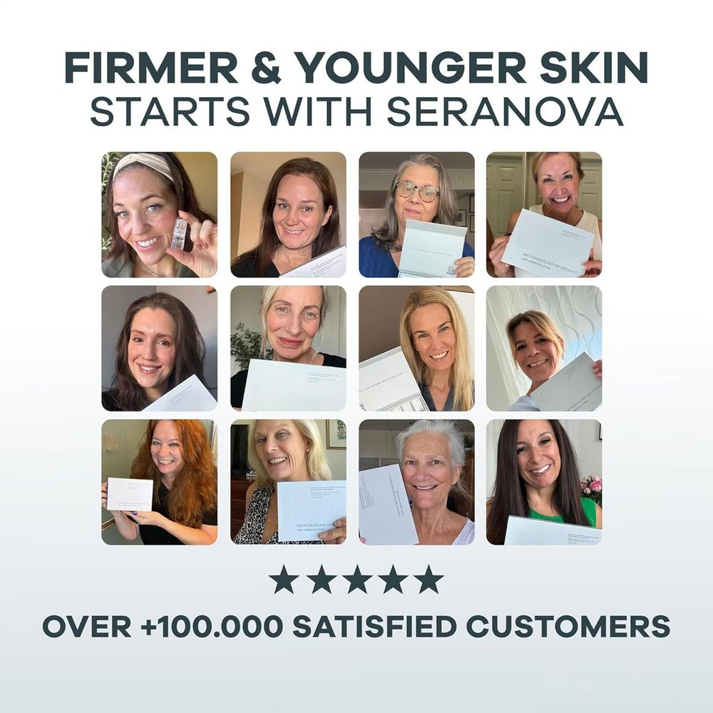 Microneedling Infusion Kit Anti Aging Solution
