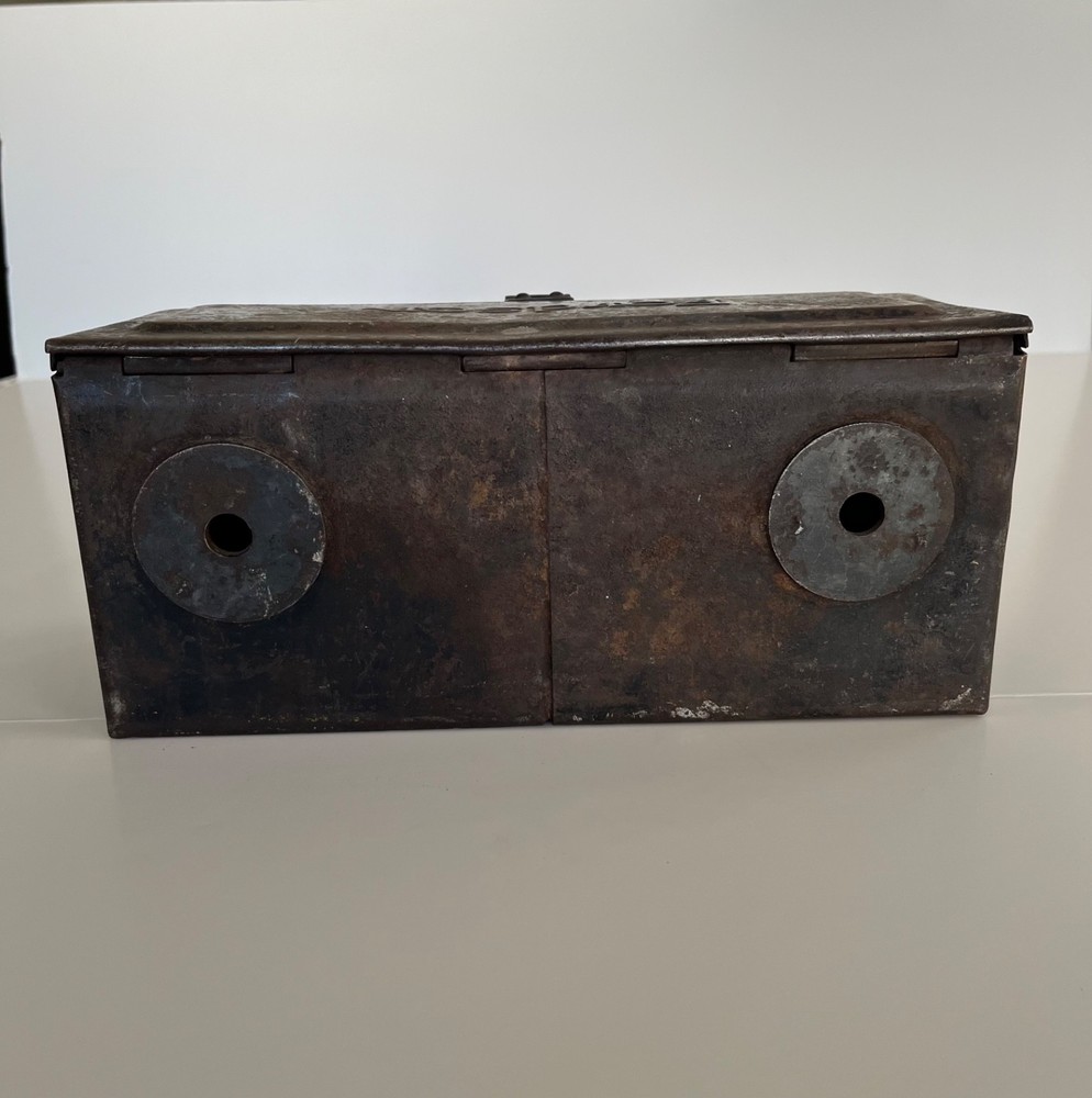 Vintage Fordson Toolbox Original Embossed for Tractor