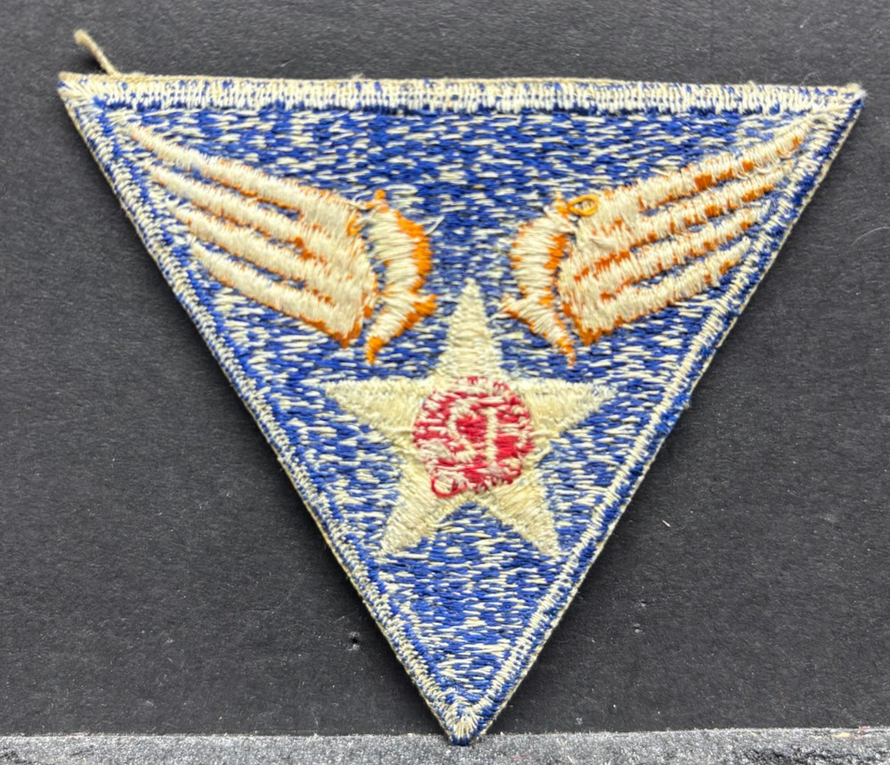 WWII U.S. Army 12th Air Force Triangle Patch