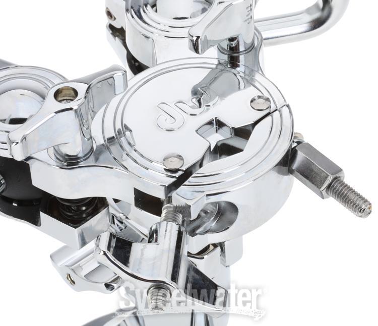 DW Bass Drum Double Tom Mount - Chrome
