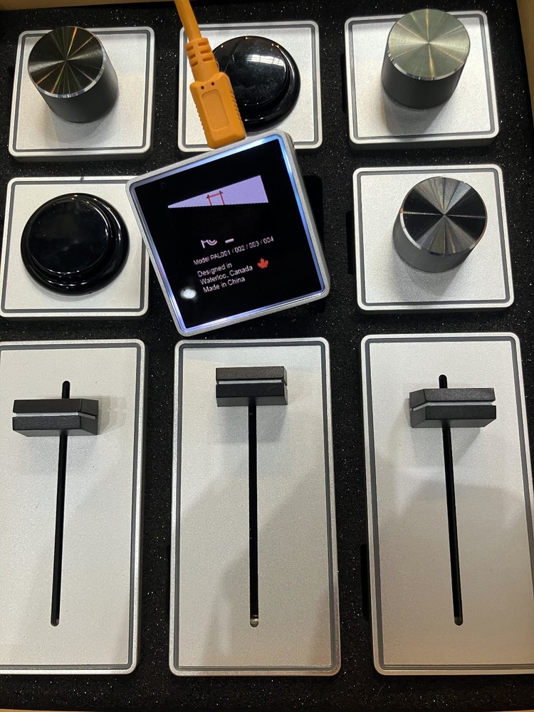 Palette Aluminum Expert Kit Tactile Universal Editing Remote Control Modules Set