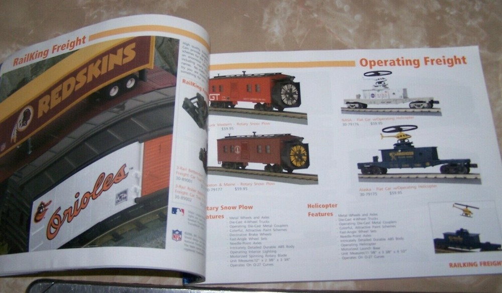 MTH ELECTRIC TRAINS Catalog - 2007 - Volume One - EUC!