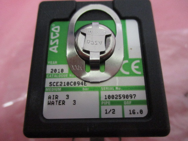 Asco SCE210C094E Solenoid Valve, 450263