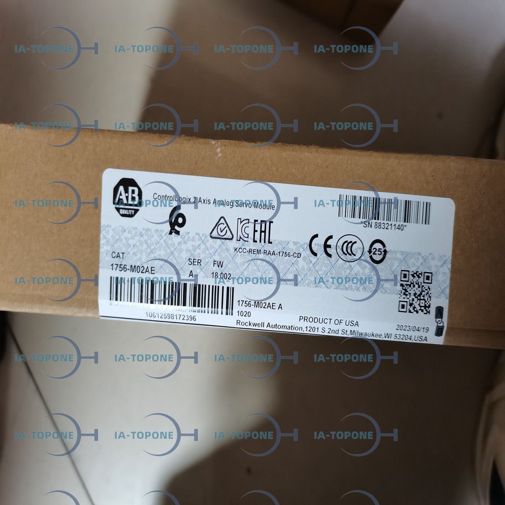 Allen-Bradley 1756-M02AE 2-Axis Analog Servo Module New
