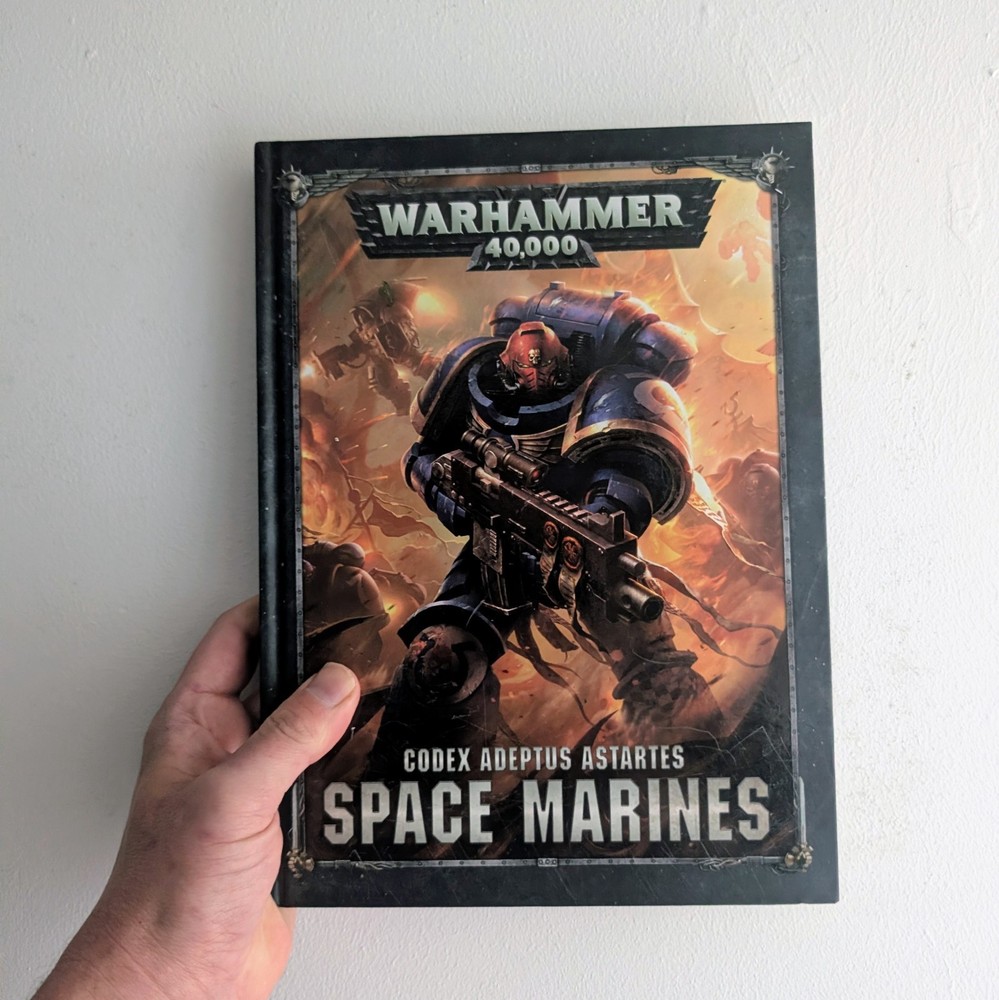 Space Marine (Adeptus Astartes) 8th Edition Hardback Codex for Warhammer 40k
