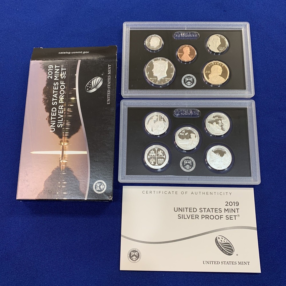 2019 Silver Proof Set with Reverse Proof Penny