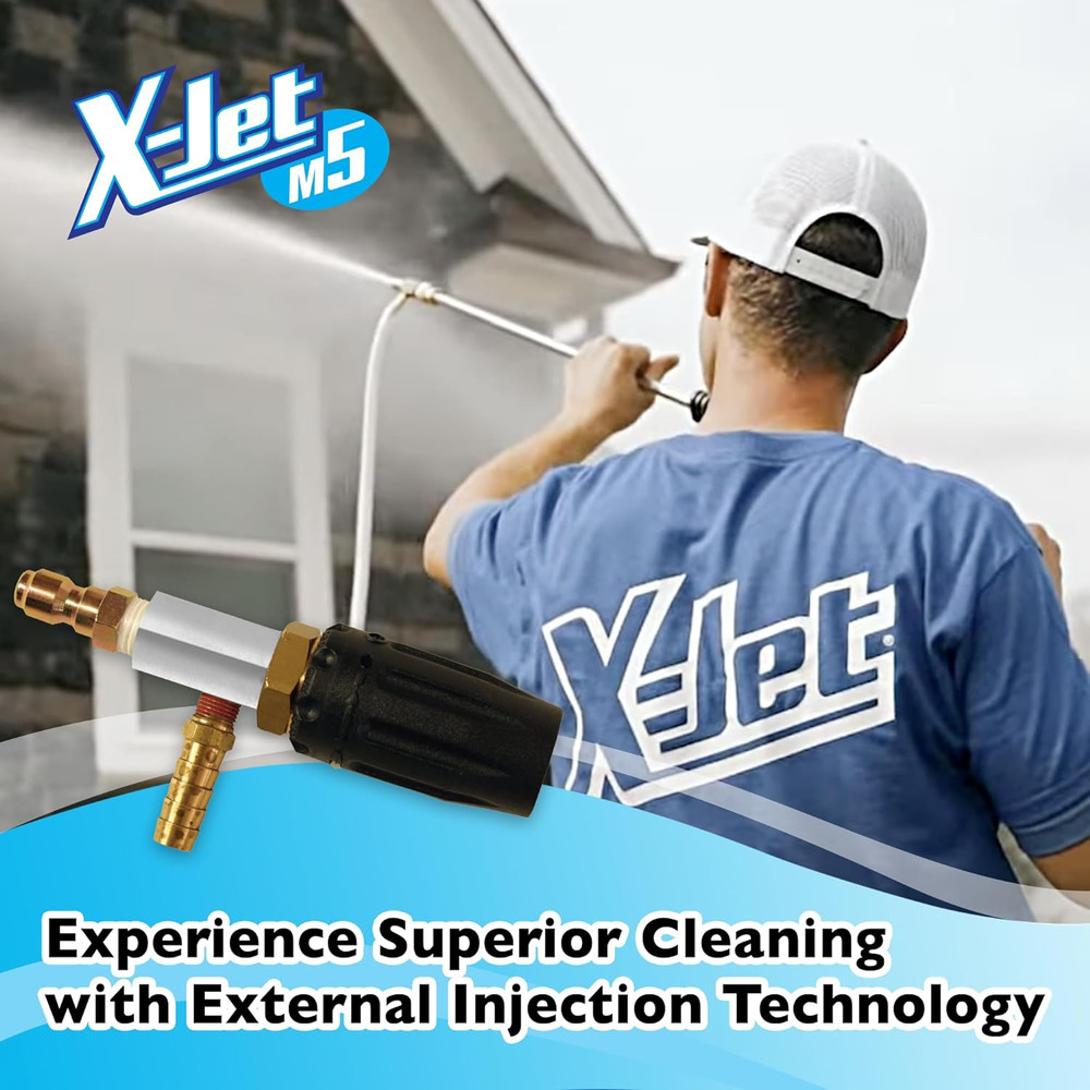 X-Jet M5#7 Kit | 2-2.5 GPM | Adjustable Long-Range External Injection Variable P