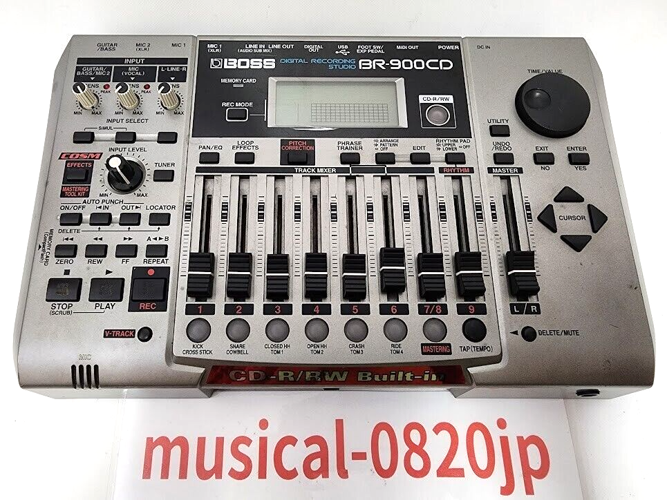 BOSS BR-900CD Digital Multi Track Recorder