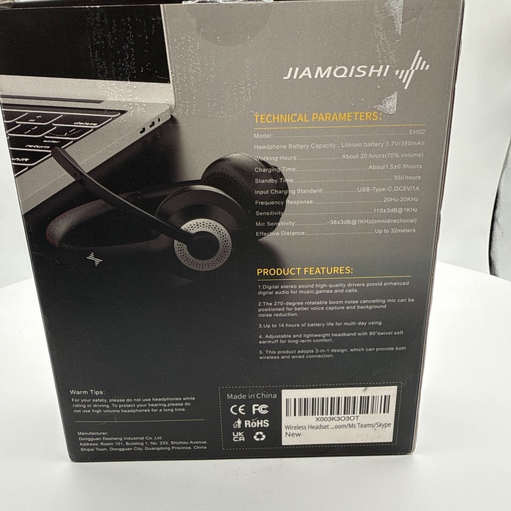 Jiamqishi Computer Headset EH02