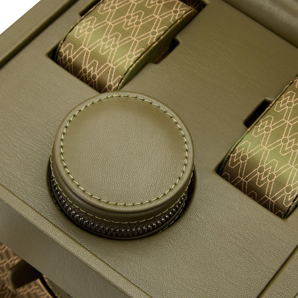 Earth Single Watch Winder - Olive