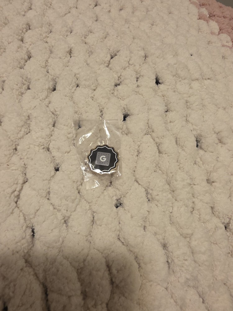 Google Assistant  AI G Logo Award Enamel Lapel Pin