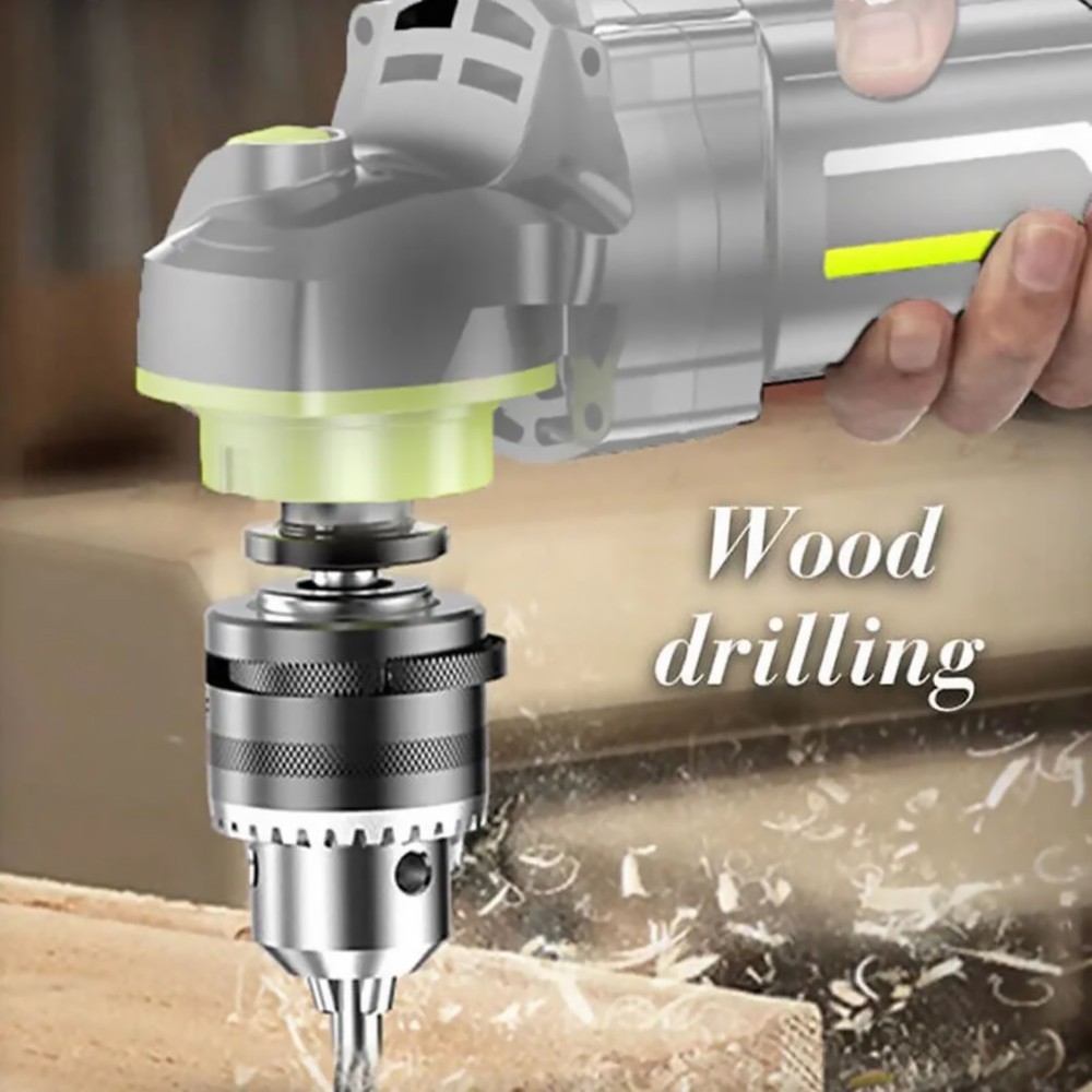 Angle Grinder Electric Drill Conversion Collet Chuck Head Adapter Accessories