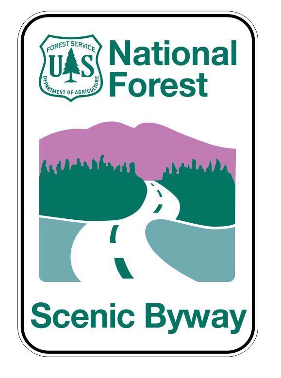National Forest Scenic Byway Sticker