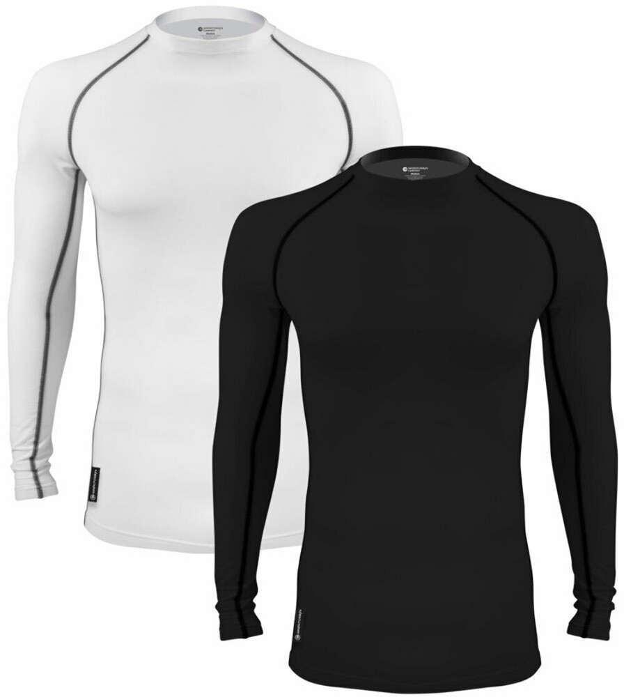 Aero Tech Long Sleeve Fleece Compression Shirt - Base Layer