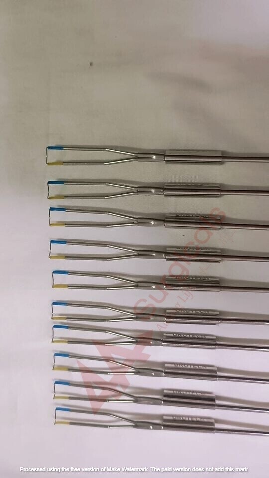 4A Olympus Type Bipolar Cutting Loop 30 degree Set of 10