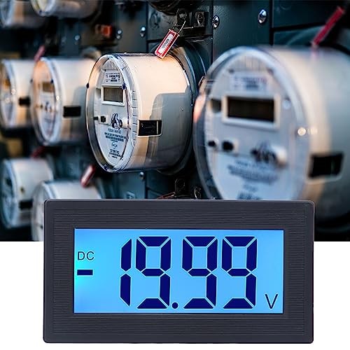 Dc Voltmeter Yb5135Db LCD, Blue Backlight Power Supply Digital Meter Display